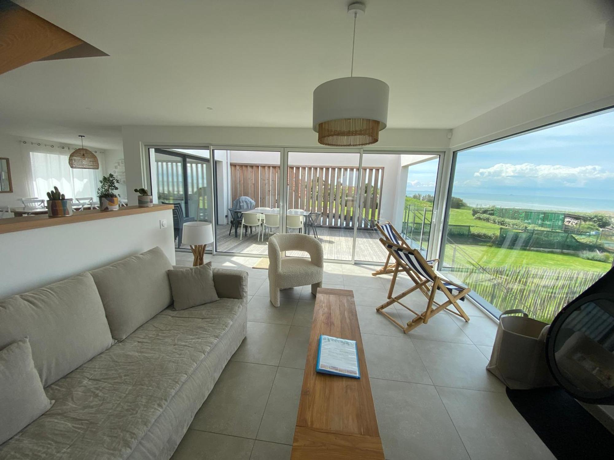 B&B Sangatte-Calais - Terrasse Vue Mer - 2 Min A Pied De La Plage 외부 사진