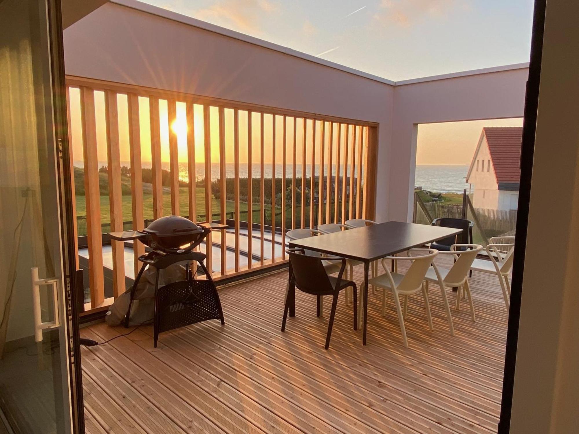 B&B Sangatte-Calais - Terrasse Vue Mer - 2 Min A Pied De La Plage 외부 사진